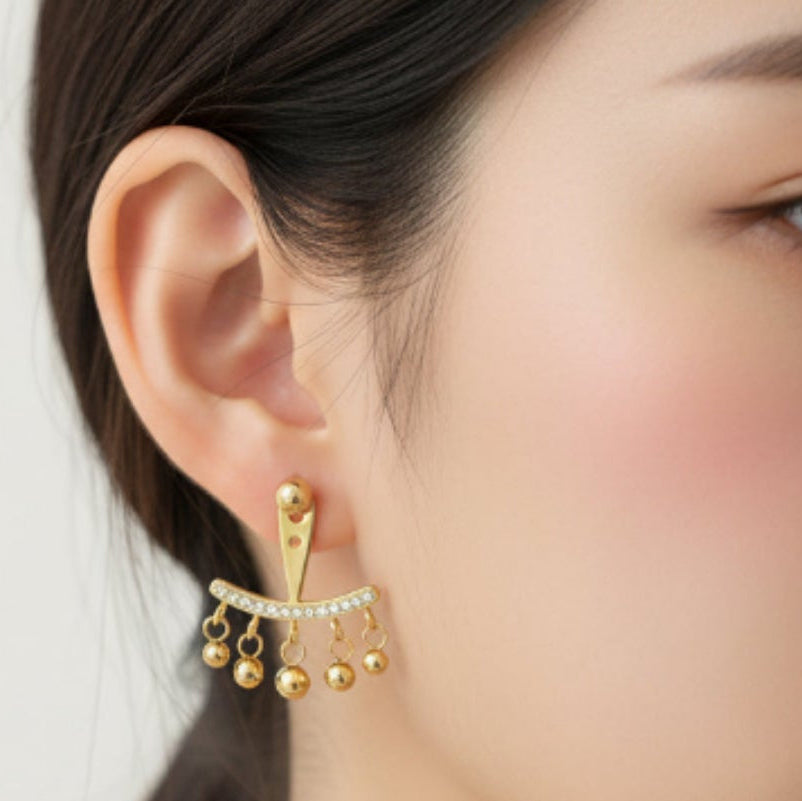 Beaded Crescent